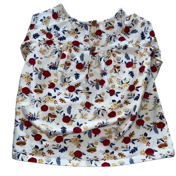 Tahari Apple‎ Floral Print Top Girls Toddler 24M Long Sleeve - Picture 3 of 8